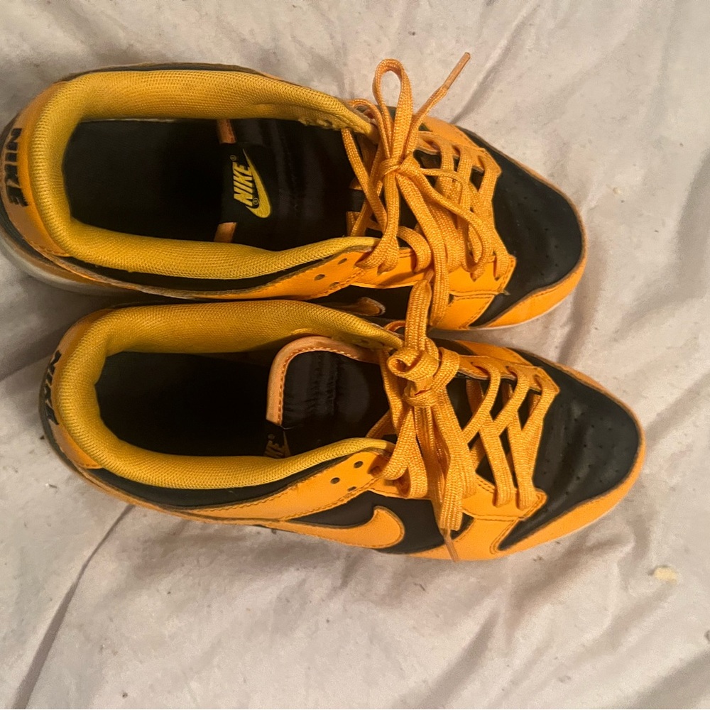 Nike Black and Yellow Sneakers